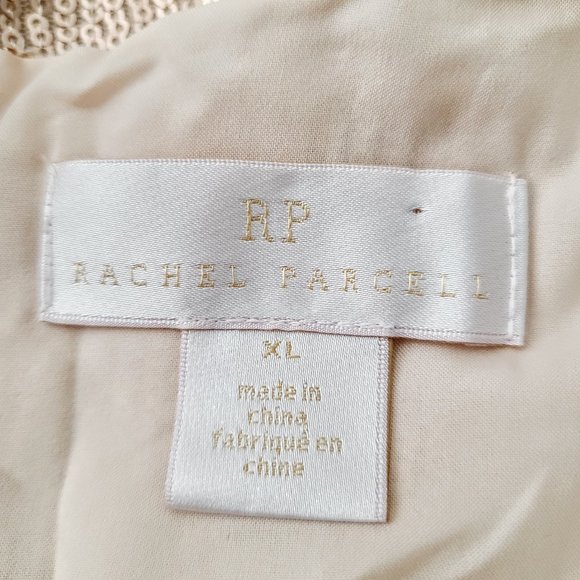 Rachel Parcell Rose Gold Sequin Long Sleeve Dress - Picture 6 of 7